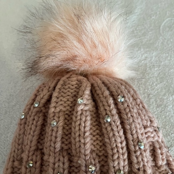 Bling Studded Winter Hat - Picture 3 of 7